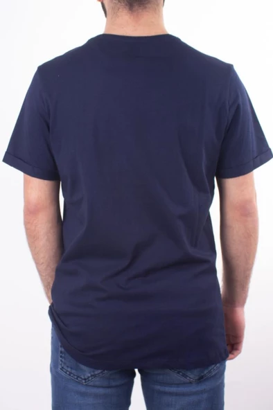 TWİSTER JEANS 1828 LACİVERT BİSİKLET YAKA ERKEK T-SHİRT - 4