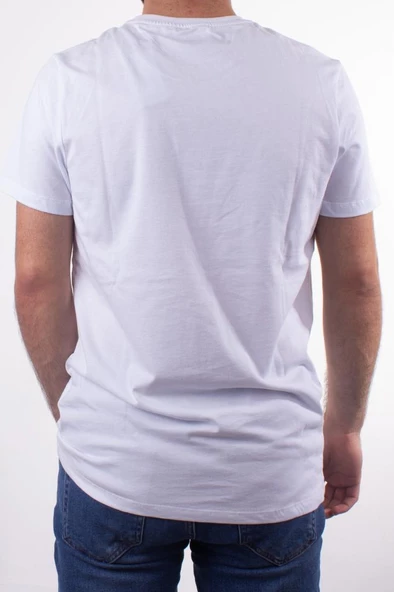 TWİSTER JEANS 2088 BEYAZ BİSİKLET YAKA ERKEK T-SHİRT - 4