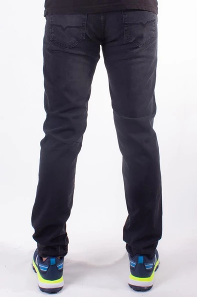 Twister Vegas 132-243 Füme Yüksek Bel Rahat Paça Erkek Jeans Pantolon - 4