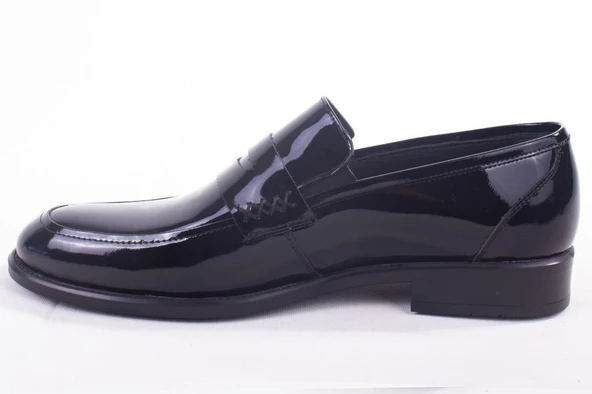 Dagoster DMA08-810 Siyah Rugan Klasik Erkek Deri Ayakkabı