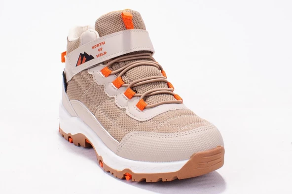 North Wild 22kf Yukan Bej Oranj Su Geçirmez Outdoor Erkek Çocuk Spor Bot - 2