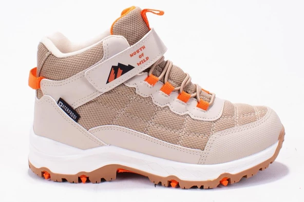 North Wild 22kf Yukan Bej Oranj Su Geçirmez Outdoor Erkek Çocuk Spor Bot - 3