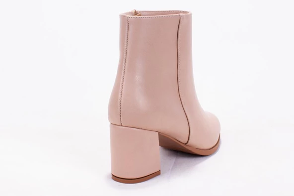 Dagoster DZA07-998700 Vizon Klasik Topuklu Kadın Bot - 4