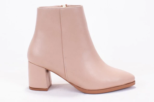 Dagoster DZA07-998700 Vizon Klasik Topuklu Kadın Bot - 3