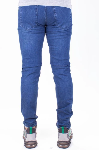 Colt Jeans Perm 9133-157 Mavi Düşük Bel Dar Paça Erkek Jeans Pantolon - 4