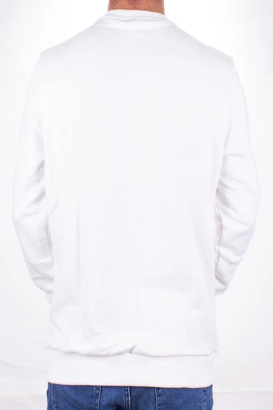 Twister 1915 Ekru Bisiklet Yaka Erkek Sweat - 4