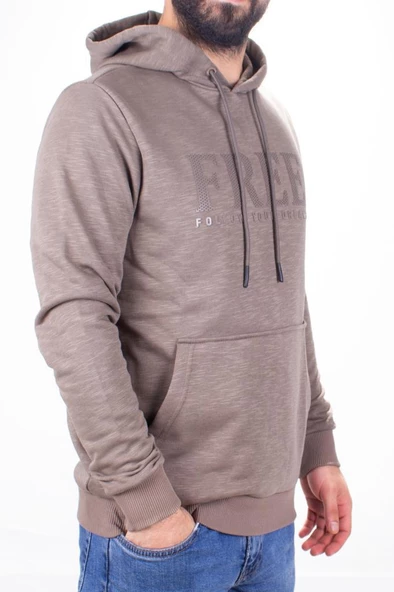 Twister 1930 Oliv Kapüşonlu Erkek Sweatshirt - 2