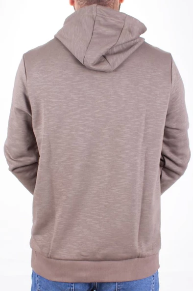 Twister 1930 Oliv Kapüşonlu Erkek Sweatshirt - 4