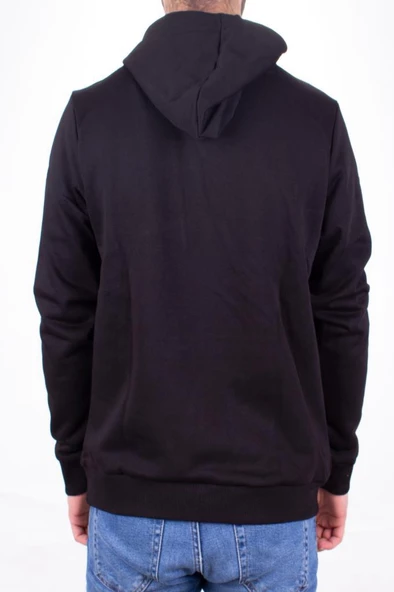 Twister 1910 Siyah Kapüşonlu Erkek Sweatshirt - 4