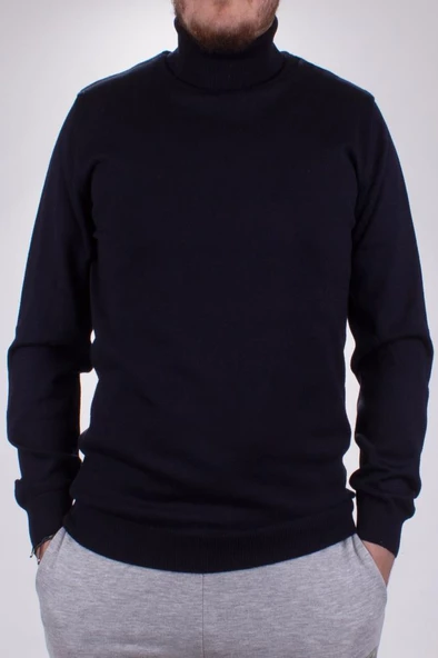 Twister 3623 Lacivert Balıkçı Yaka Erkek Kazak - 3