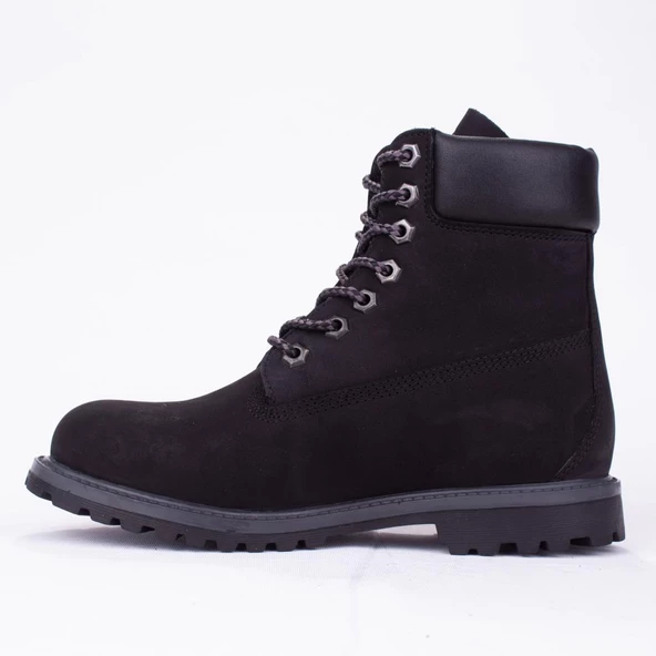 Hammer jack 1011101 Siyah Su Geçirmez Ortopedik Günlük Deri Kadın Bot