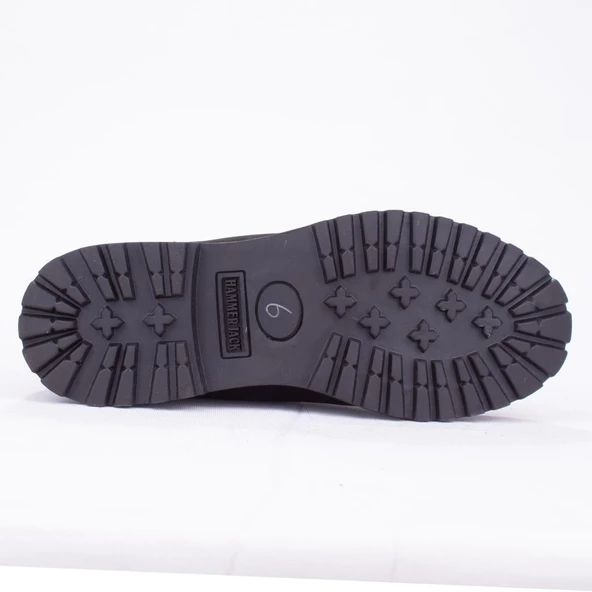 Hammer jack 1011101 Siyah Su Geçirmez Ortopedik Günlük Deri Kadın Bot - 4