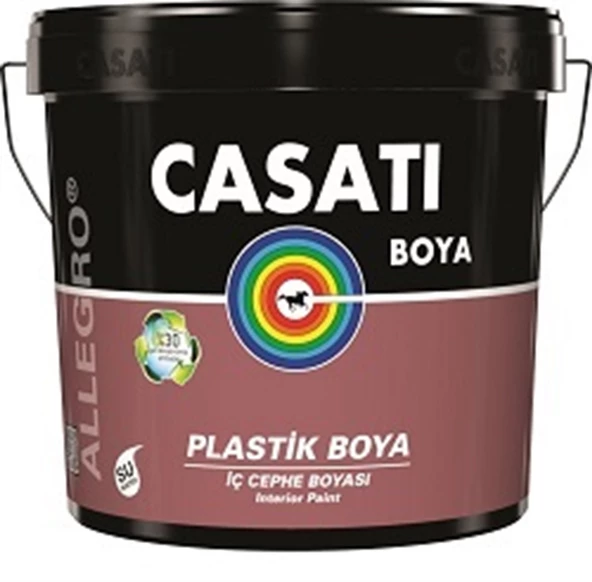 Casati Allegro Plastik İç Cephe Boyası C822 Özel Kum Beji 20 Kg