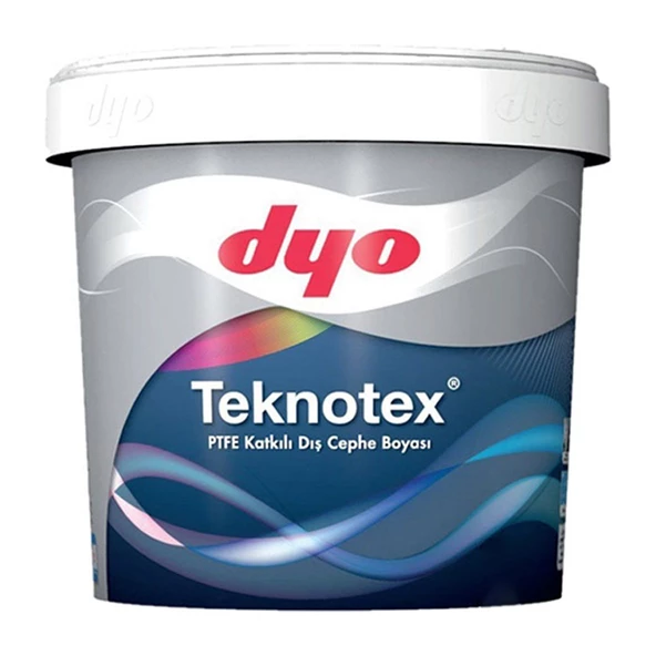 Dyo Teknotex Dış Cephe Boyası Teflonlu 0001 Beyaz 15 Lt