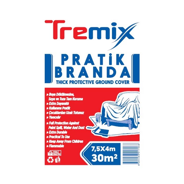 Tremix Kalın Zemin Örtüsü 30 M2