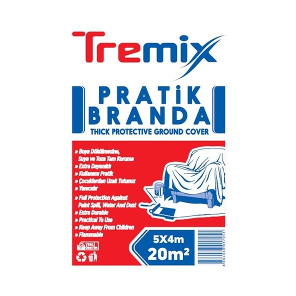 Tremix Kalın Zemin Örtüsü 20 M2