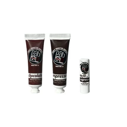 Chocolate, Espresso El Kremi ve Espresso Lip Balm Seti