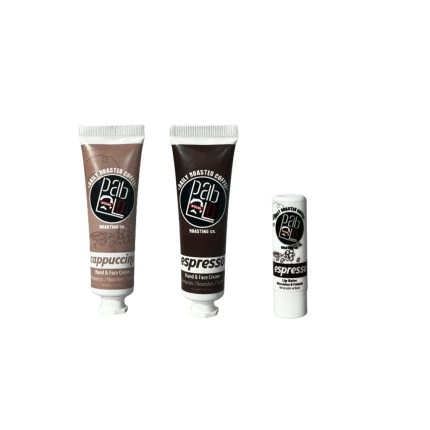 Cappuccino, Espresso El Kremi ve Espresso Lip Balm Seti
