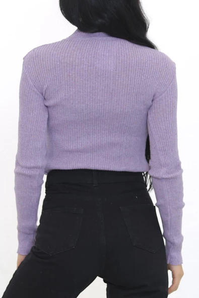 Zhlbutik Yarım Balıkçı Dekolteli Body Bluz - 12
