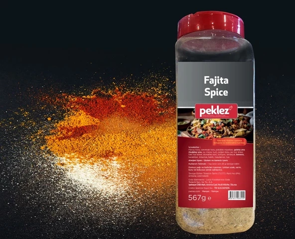 Fajita Baharatı 567g