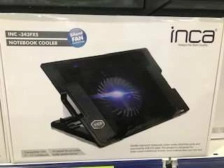 Inca Inc-343fxs Siyah Sessiz Usb Stand Ayarlı Notebook Soğutucu