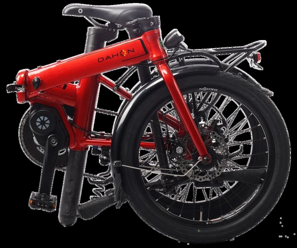 Dahon Unio E20 Mekanik Disk Fren 2025 Model Alüminyum Elektrikli Katlanır Bisiklet - 5