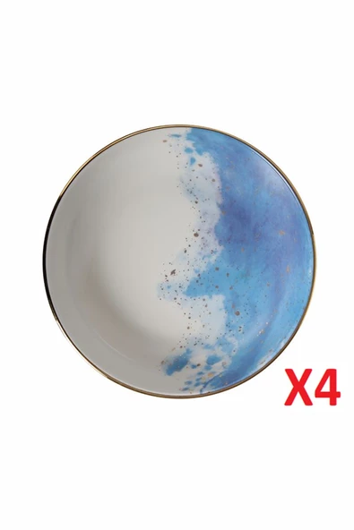 Porland Cosmos Desen Kase 17cm 4lü 04ALM003441