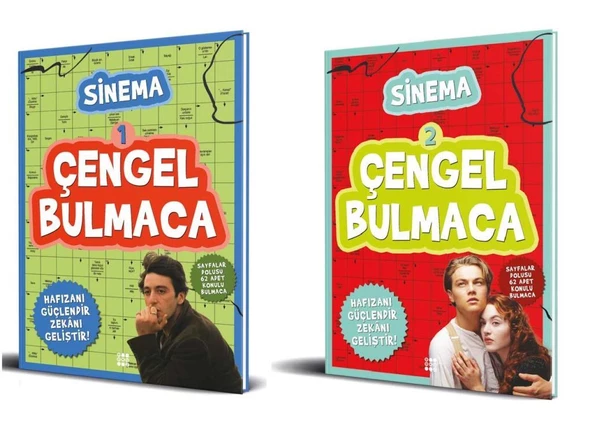 Sinema Çengel Bulmaca Seti (2 Kitap)