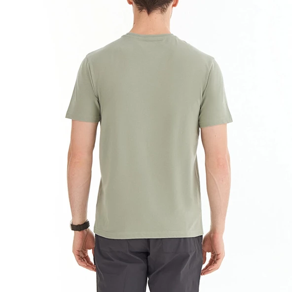Columbia Csc M Basic Sm Logo Brushed Ss Tee Erkek Kısa Kollu Tişört CS0282-348 - 2