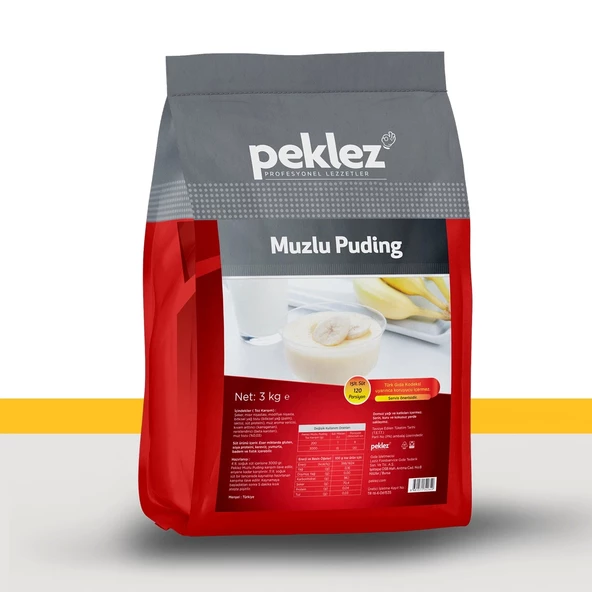 Muzlu Puding 3 kg