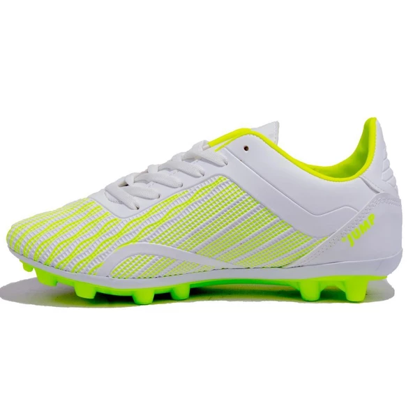 Jump 25850 Beyaz Yeşil Krampon Erkek Futbol Ayakkabı - 3