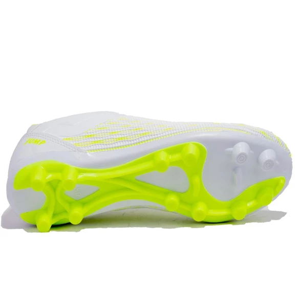 Jump 25850 Beyaz Yeşil Krampon Erkek Futbol Ayakkabı - 4