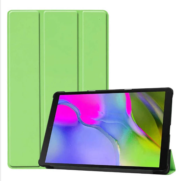 Samsung Galaxy Tab A7 Lite T220 T225 T227 Kılıf New PU Deri Smart Standlı Case - 12
