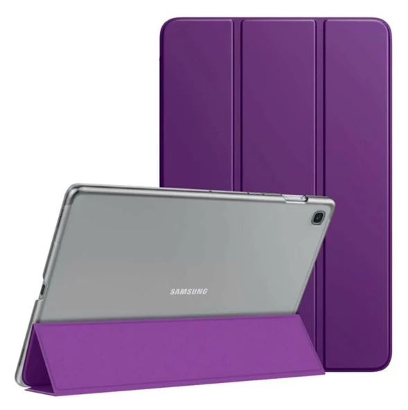 Samsung Galaxy Tab A7 Lite T220 T225 T227 Kılıf New PU Deri Smart Standlı Case - 7