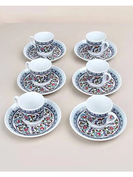 Güral Porselen GZ12KT Topkapı Fincan Takımı 6 Lı - 2