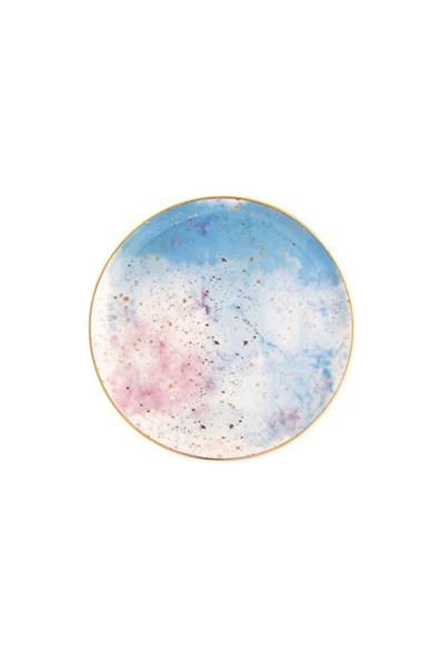 Porland Cosmos Desen Düz Tabak 24cm 04ALM006669