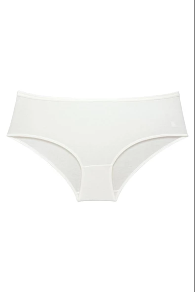 3 Adet Kadın Yüksek Bel Bato Külot Siyah Gri Krem - 2