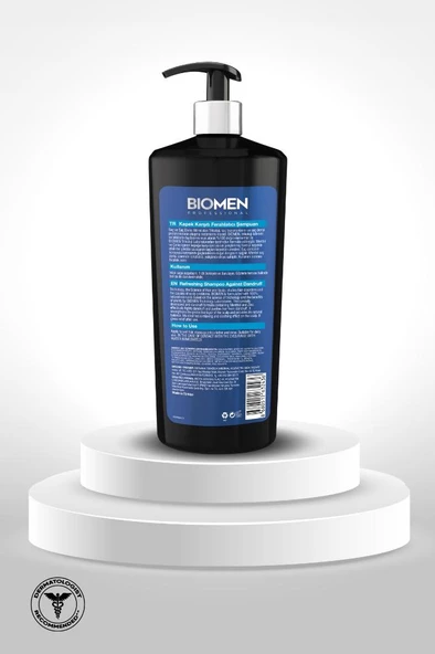 Biomen Professional Mentol&çinko Kepek Karşıtı Ferahlatıcı Şampuan 1000 Ml - 2