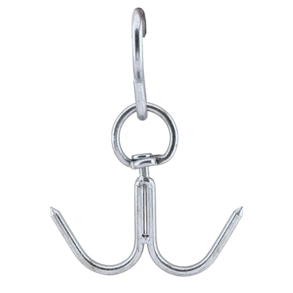 Kasap Et Kancası Kurban Asma Kancası Dönerli Çift Taraflı 8 mm Çengel - 4