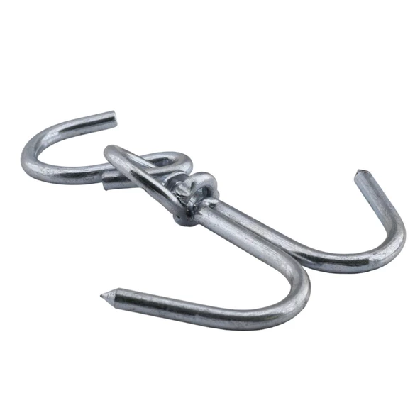 Kasap Et Kancası Kurban Asma Kancası Dönerli Çift Taraflı 8 mm Çengel - 2