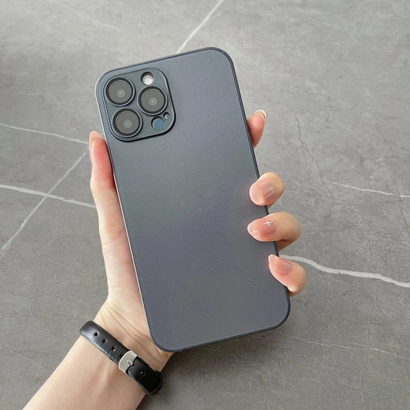İphone 14 Mat Elektro Cam  Kapak - 6
