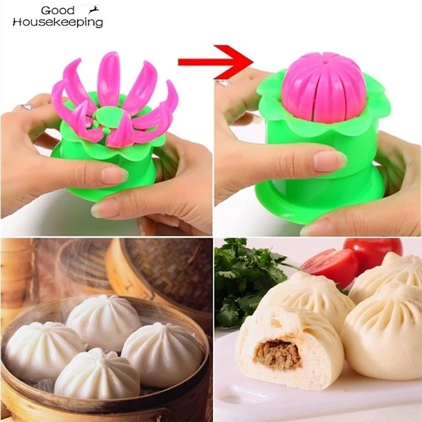 Mantı Kalıbı Hamur Şekillendirme Kalıbı Pratik Mantı Börek Poğaça Şekillendirme Aparatı - Resim 2