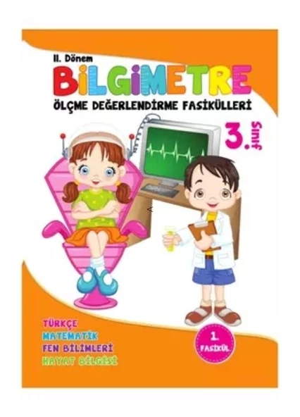Gendaş Yayınları Bilgimetre 3. Sınıf 2.Dönem Ölçme Değerlendirme Fasikülleri
