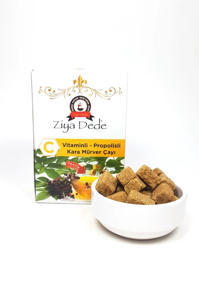 Atom C Vitaminli Kara Mürver Çayı Vitaminli Propolisli 150 Gr - 4