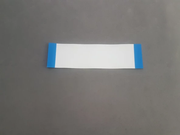 54 Pin 10cm Düz 0.5mm Adımlı Esnek Flex Kablo Awm 20624 80c 60v Şerit Fleks Film