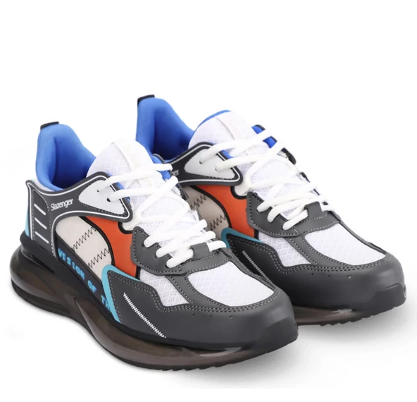 Slazenger Erkek Spor Ayakkabı Sneaker Şeffaf Balon Taban - 2