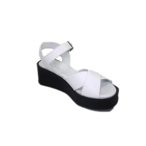 Janestt Kadın Deri Sandalet 146-4503 - 3