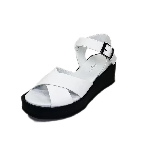 Janestt Kadın Deri Sandalet 146-4503