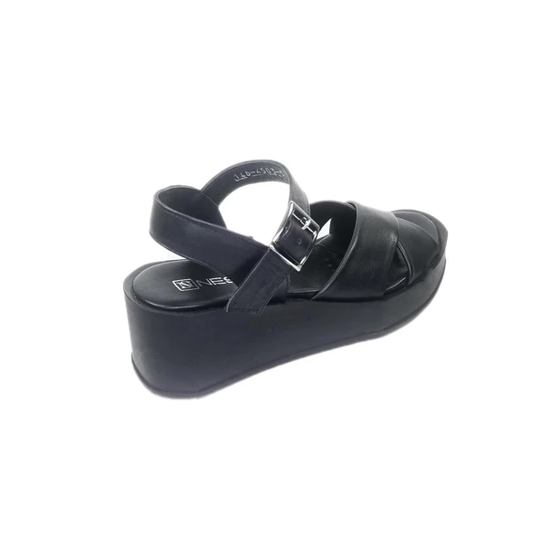Janestt Kadın Deri Sandalet 146-4503 - 9