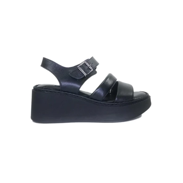 Janestt Kadın Deri Sandalet 145-867 - 3